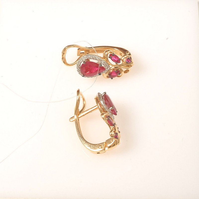 Серьги 4021177 (Au 585)