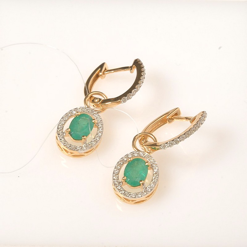 Серьги 2020380 (Au 585)