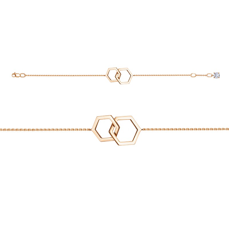 Браслет 7703718 (Au 585)