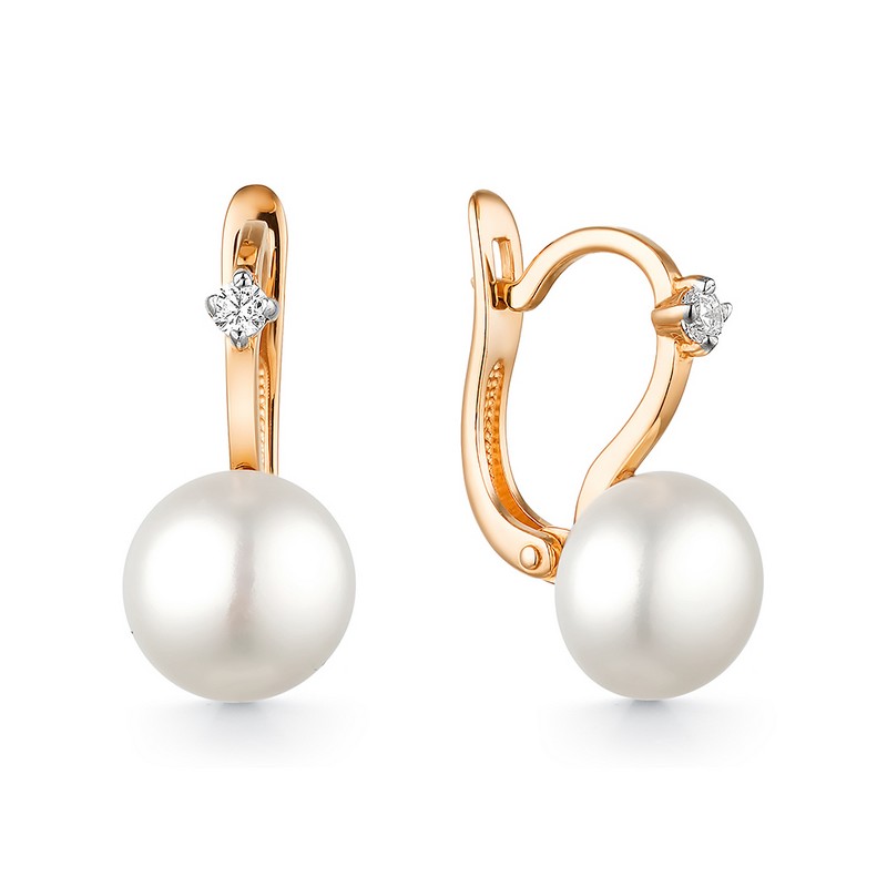 Серьги 21803246 (Au 585)