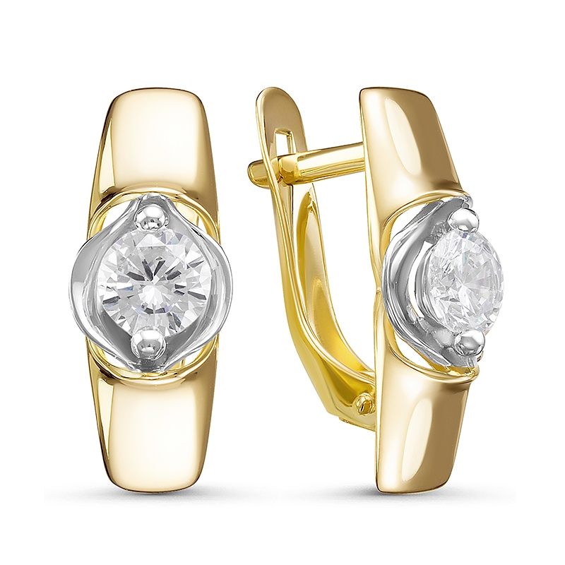 Серьги л127718 (Au 585)