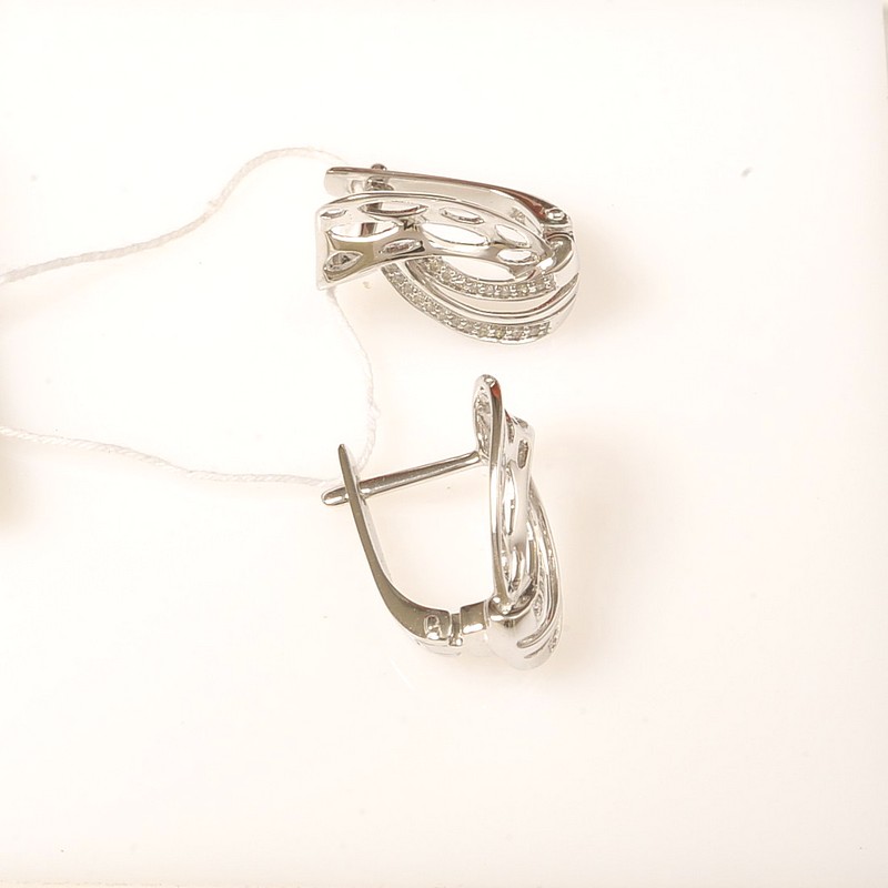 Серьги 6437944 (Au 585)