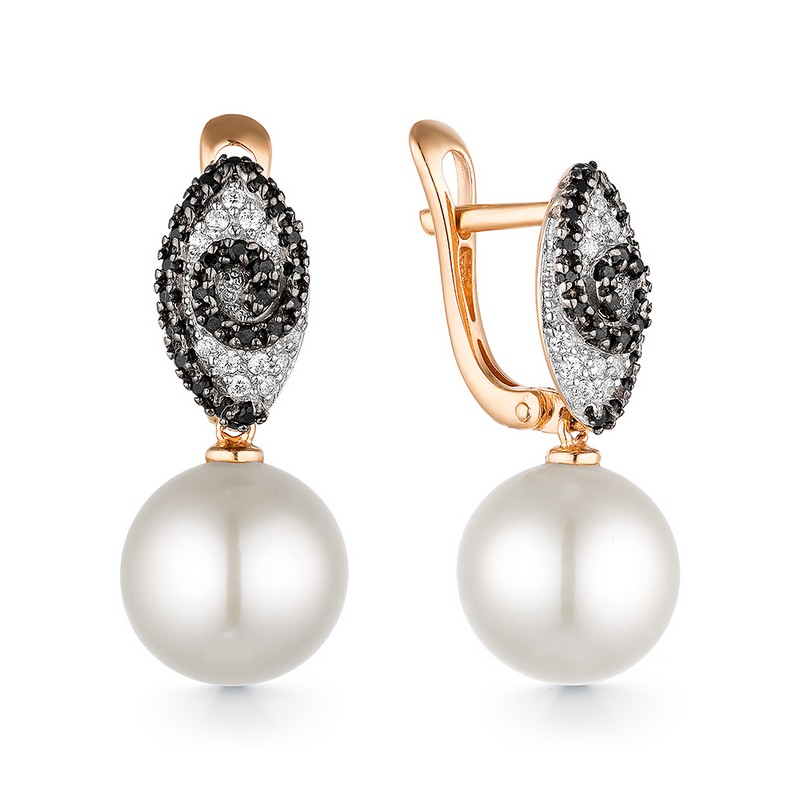 Серьги 21802586 (Au 585)