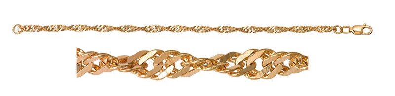 Браслет 167805012021 (Au 585)