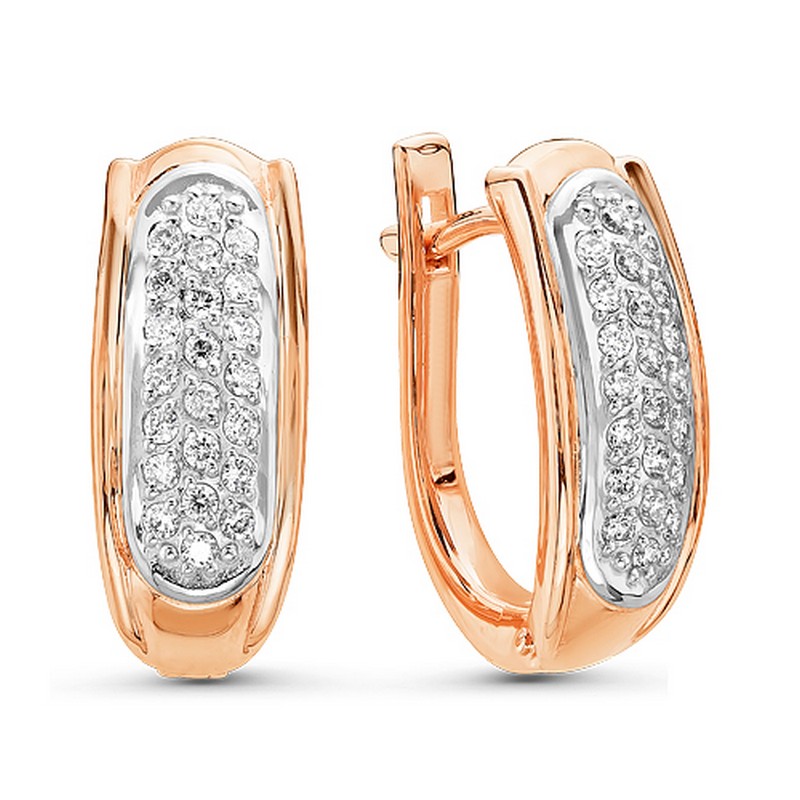 Серьги 02-0931 (Au 585)