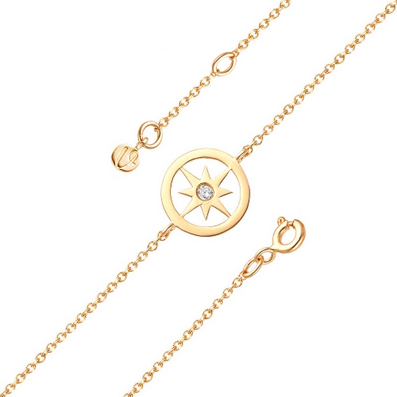 Браслет (Au 585) Бр130-1585-18,0