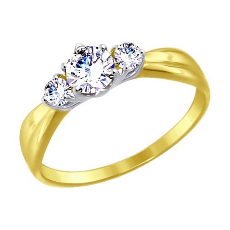 Кольцо 017496-2 (Au 585)