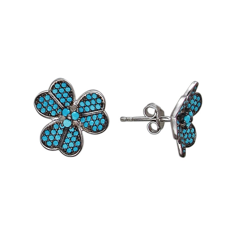 Серьги 01С2510214-1Ч (Ag 925)