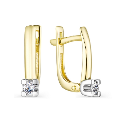 Серьги 23263-300 (Au 585)