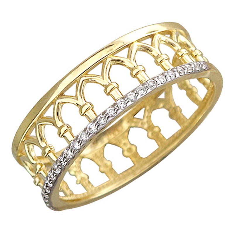 Кольцо 01К137417 (Au 585)