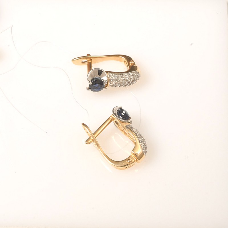 Серьги 3021224 (Au 585)