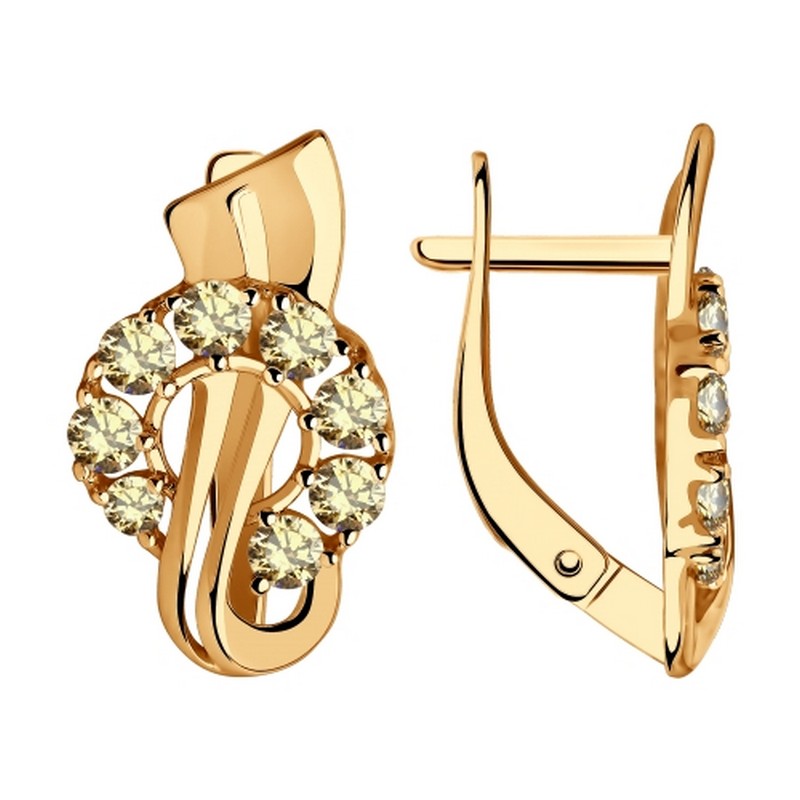 Серьги 81020436 (Au 585)