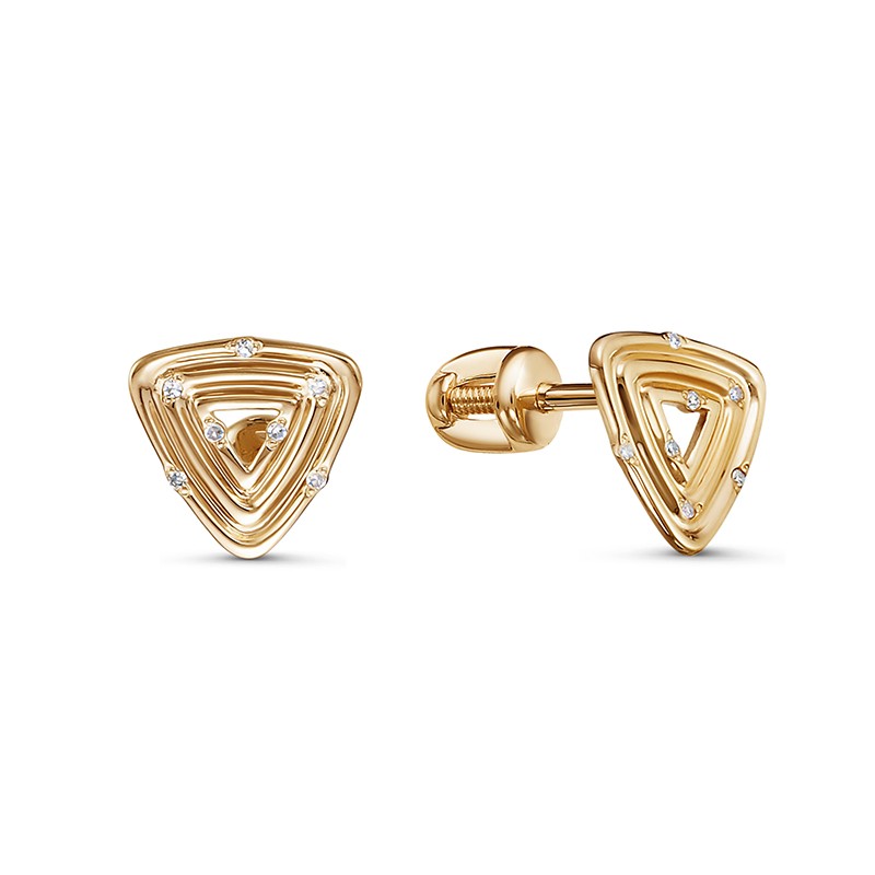 Серьги БР151029 (Au 585)