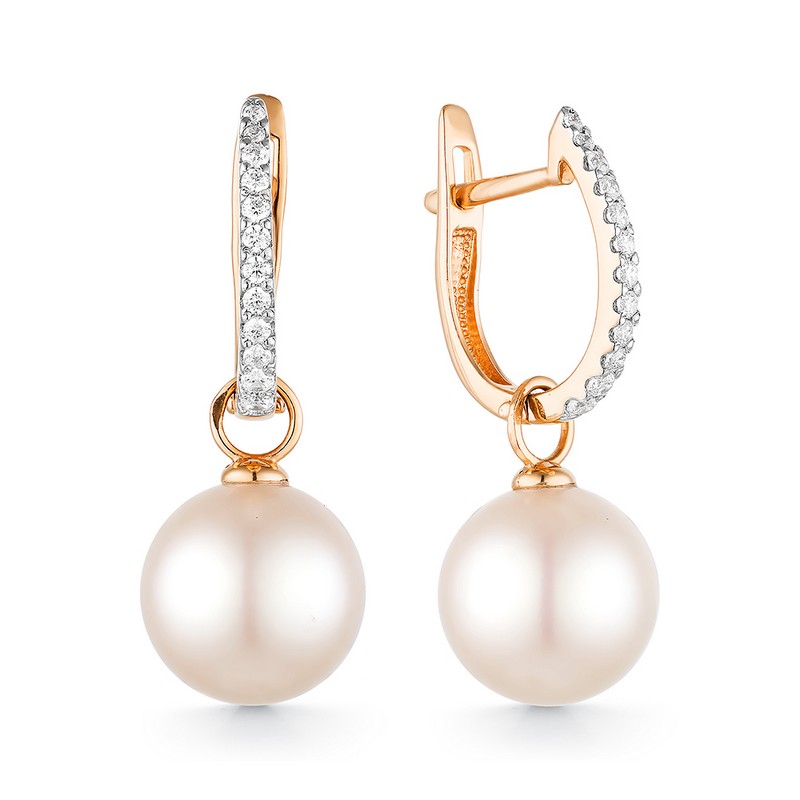 Серьги 21803020 (Au 585)