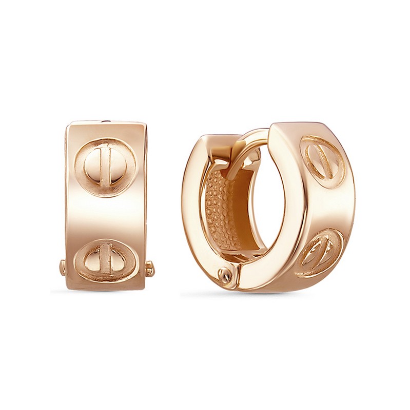 Серьги 2204124 (Au 585)