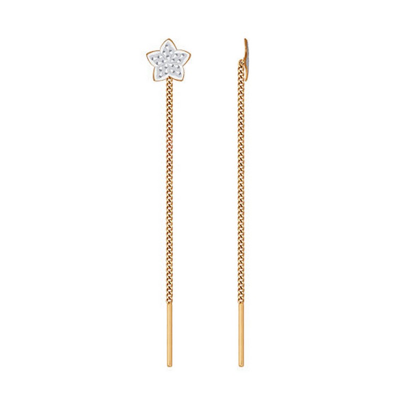 Серьги 024815 (Au 585)