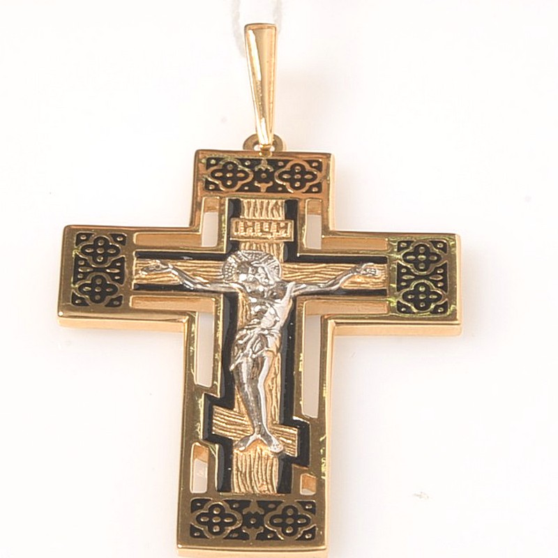 Подвеска 74541 крест (Au 585)