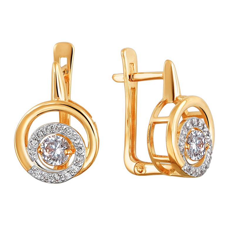 Серьги 01С1111852Р (Au 585)