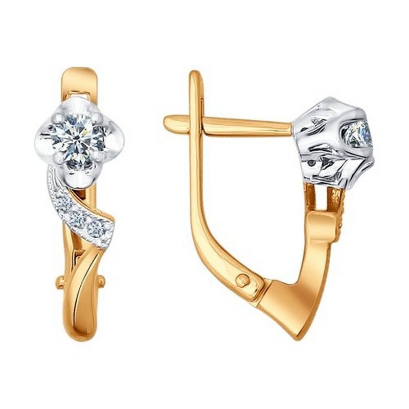 Серьги 1020426 (Au 585)