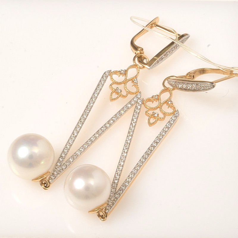 Серьги 21802172 (Au 585)