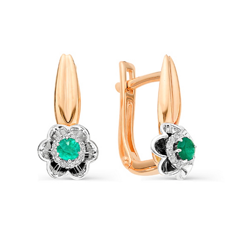 Серьги С1980-123 (Au 585)