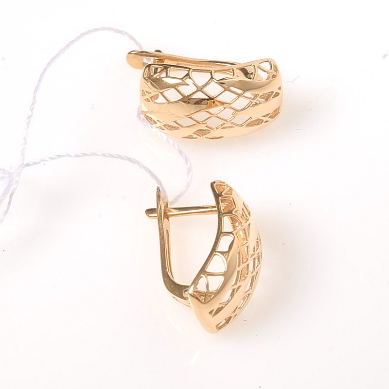 Серьги 40051600 (Au 585)