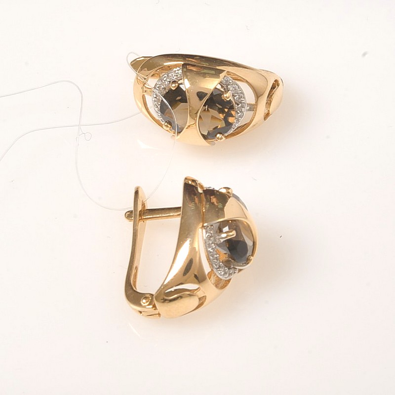 Серьги кл2246а-4 (Au 585)