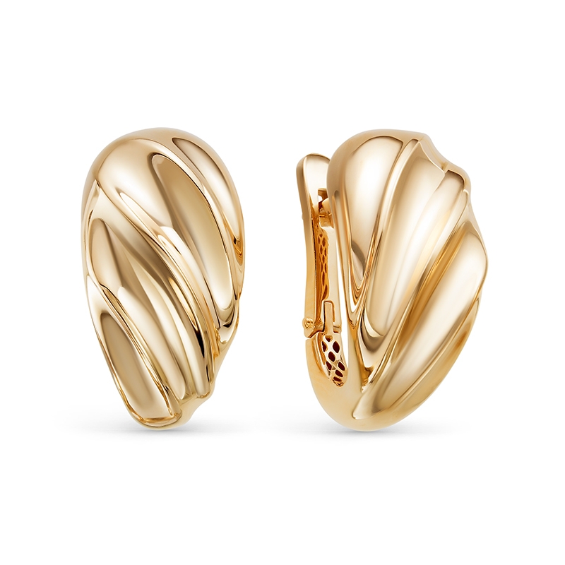 Серьги дф120376р (Au 585)