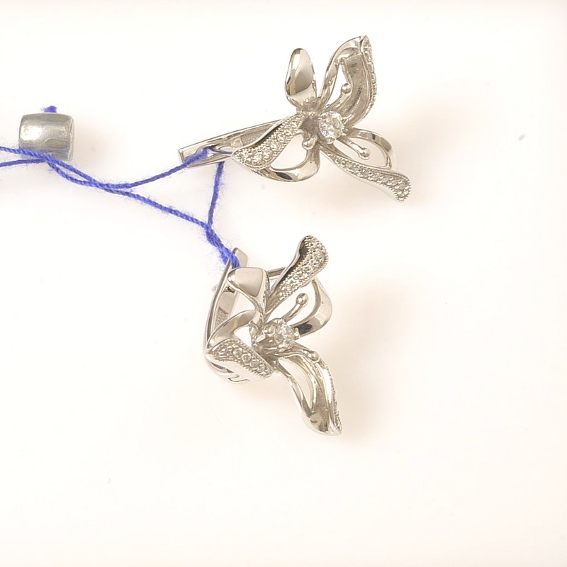 Серьги 1020243 (Au 585)