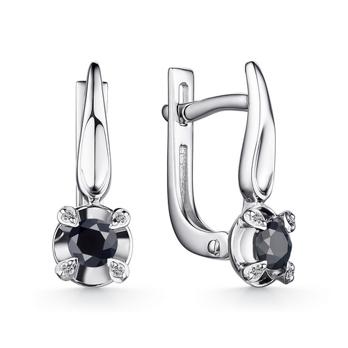 Серьги 24270-202 (Au 585)