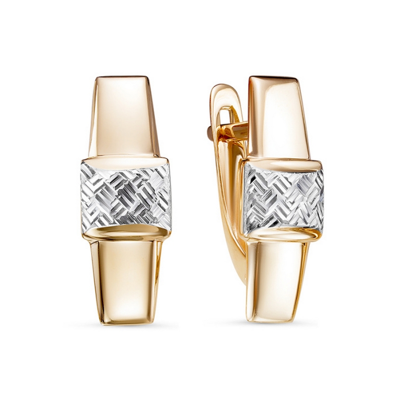 Серьги 223275 (Au 585)