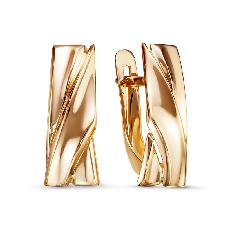 Серьги 224051 (Au 585)