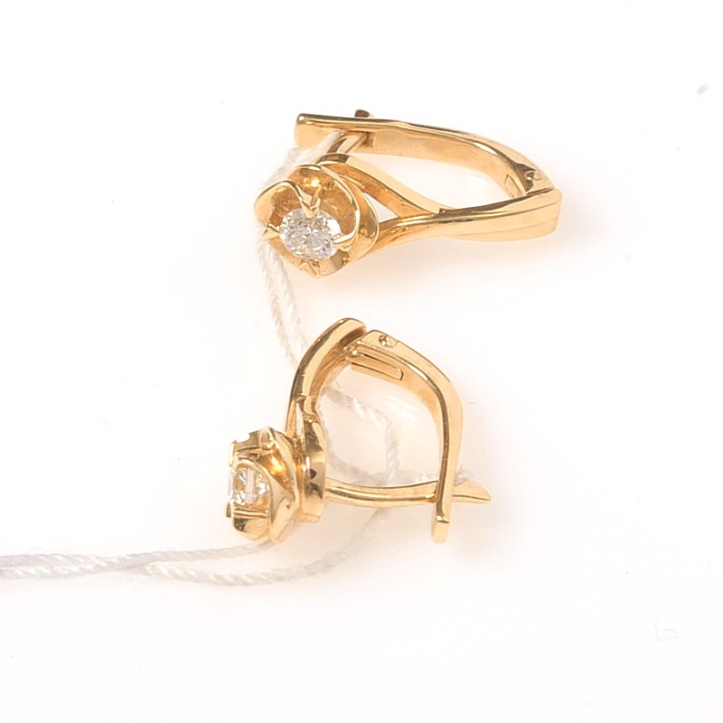 Серьги 02-0818 (Au 585)