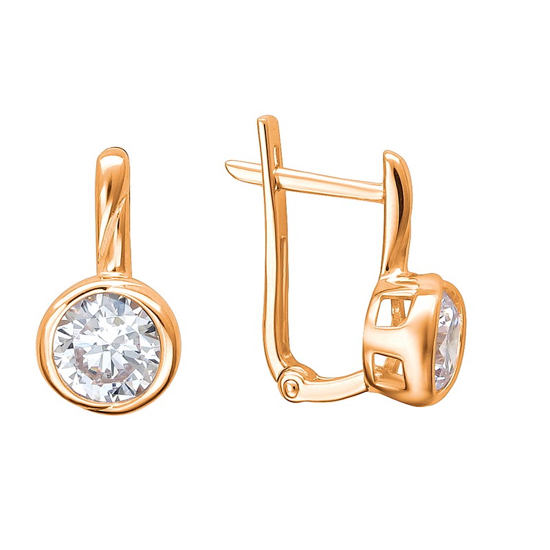 Серьги 01С1112768 (Au 585)