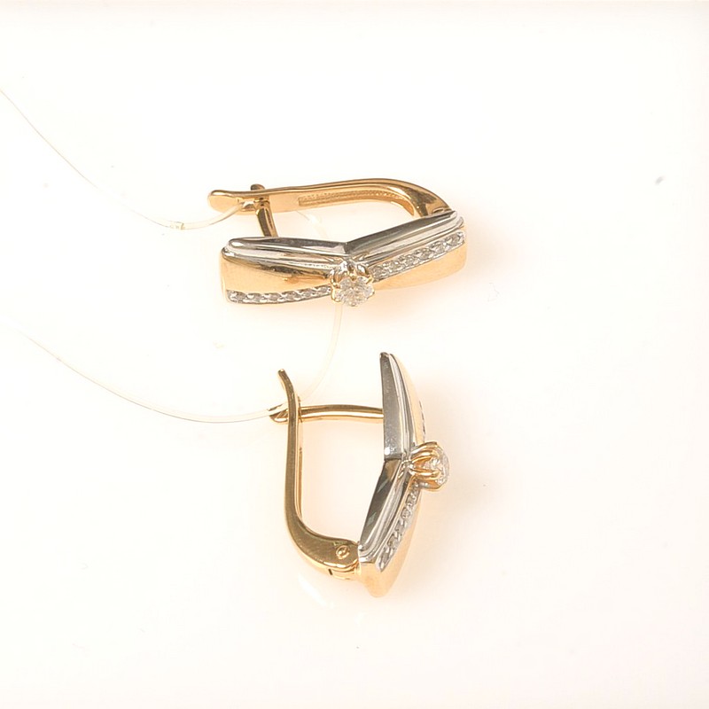 Серьги 02-3104 (Au 585)