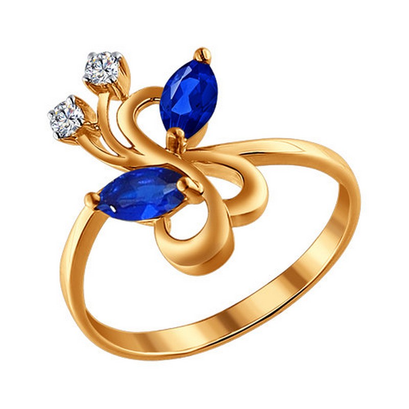 Кольцо 2010762 (Au 585)