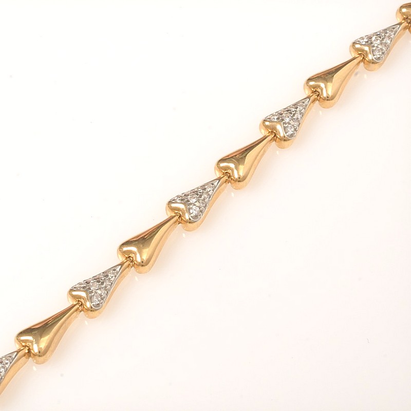 Браслет 050809 (Au 585)