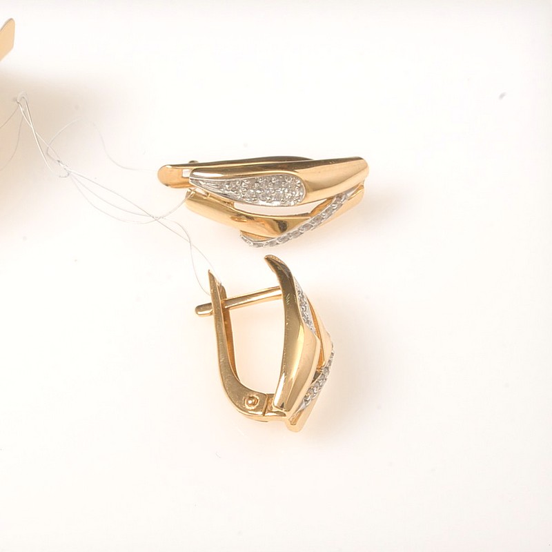 Серьги кл2853а (Au 585)