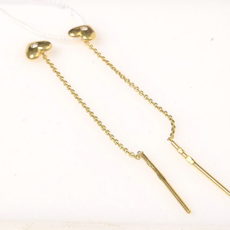 Серьги 01С137247 (Au 585)