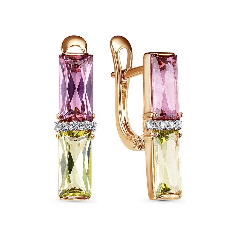 Серьги 21804766 (Au 585)