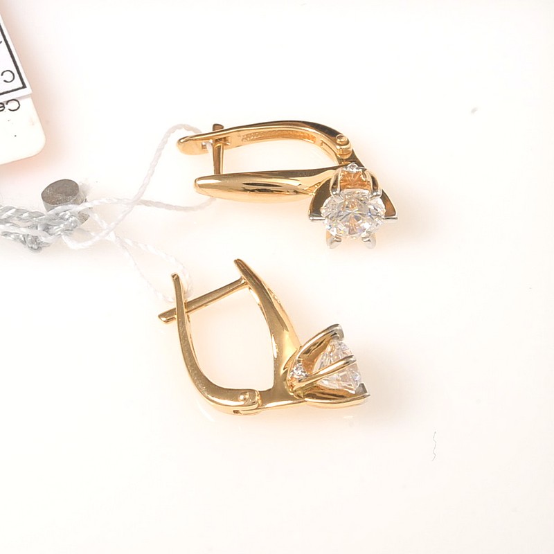 Серьги 21802601 (Au 585)