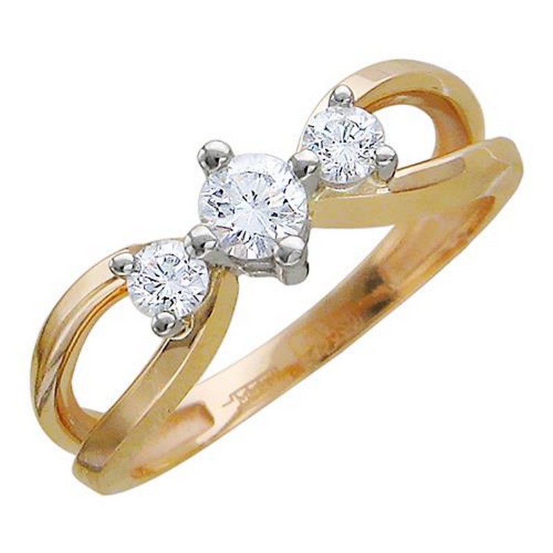 Кольцо 01К165526 (Au 585)