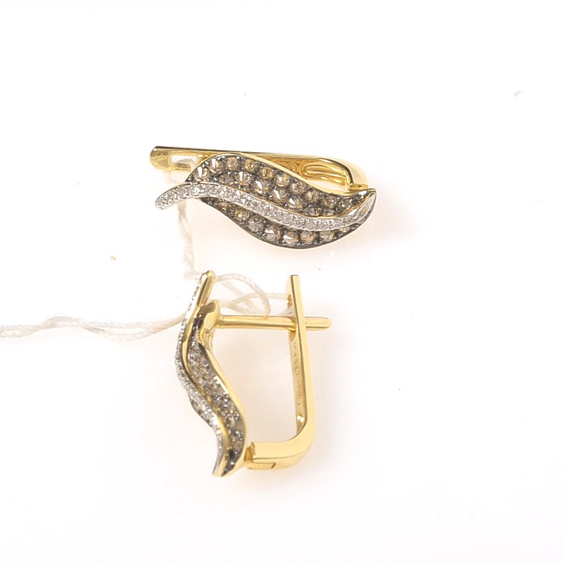 Серьги 66714 (Au 585)