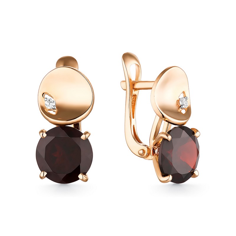 Серьги 21803293 (Au 585)