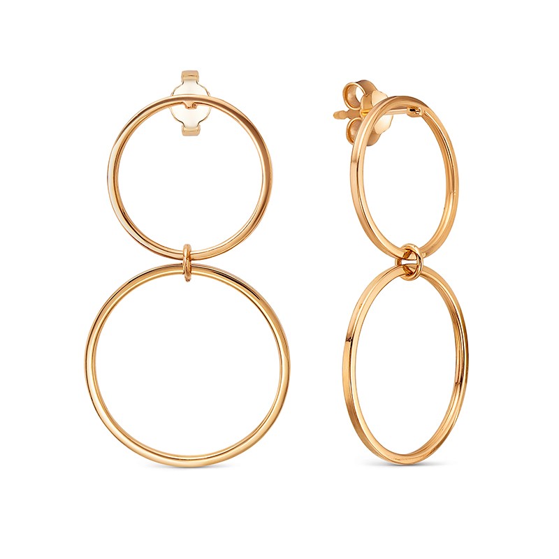 Серьги 0504605 (Au 585)