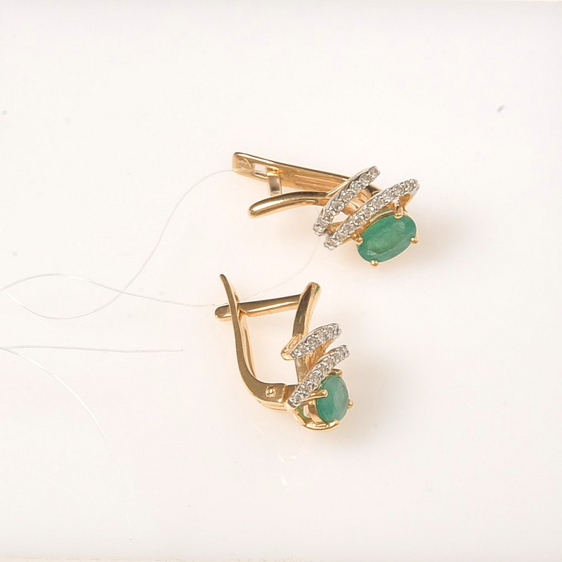 Серьги 2020469 (Au 585)