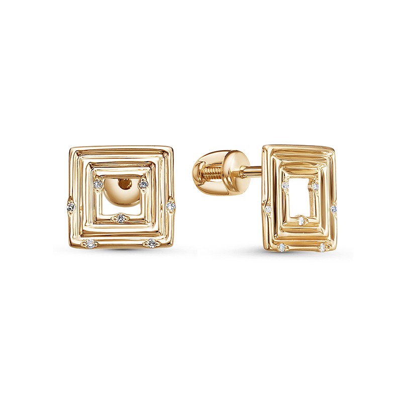 Серьги БР151028 (Au 585)