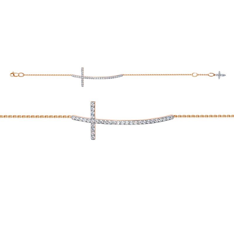 Браслет 7704837 (Au 585)