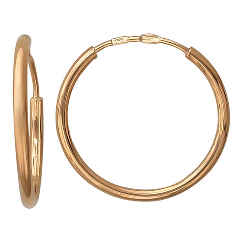 Серьги 01С010399 (Au 585)