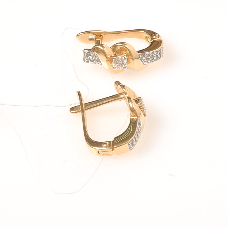 Серьги 1021376 (Au 585)